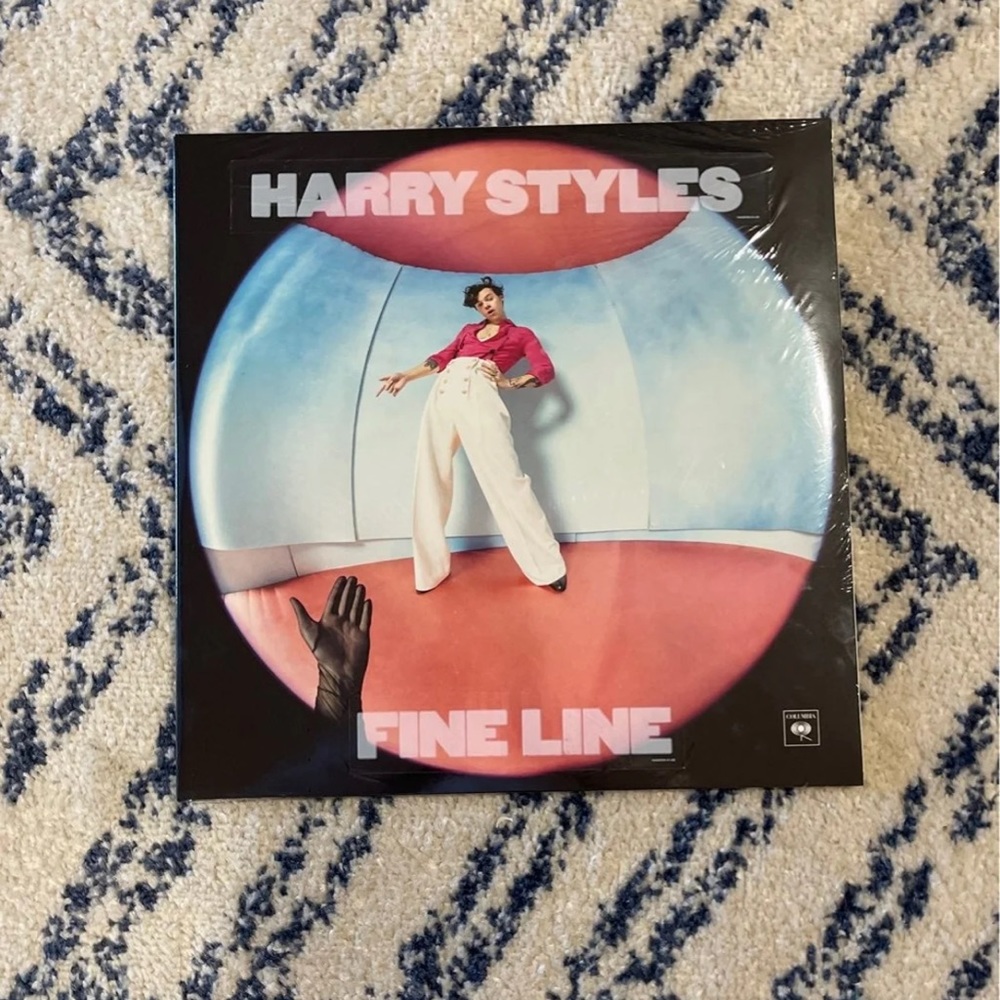 Harry Styles coke green Fine Line vinyl